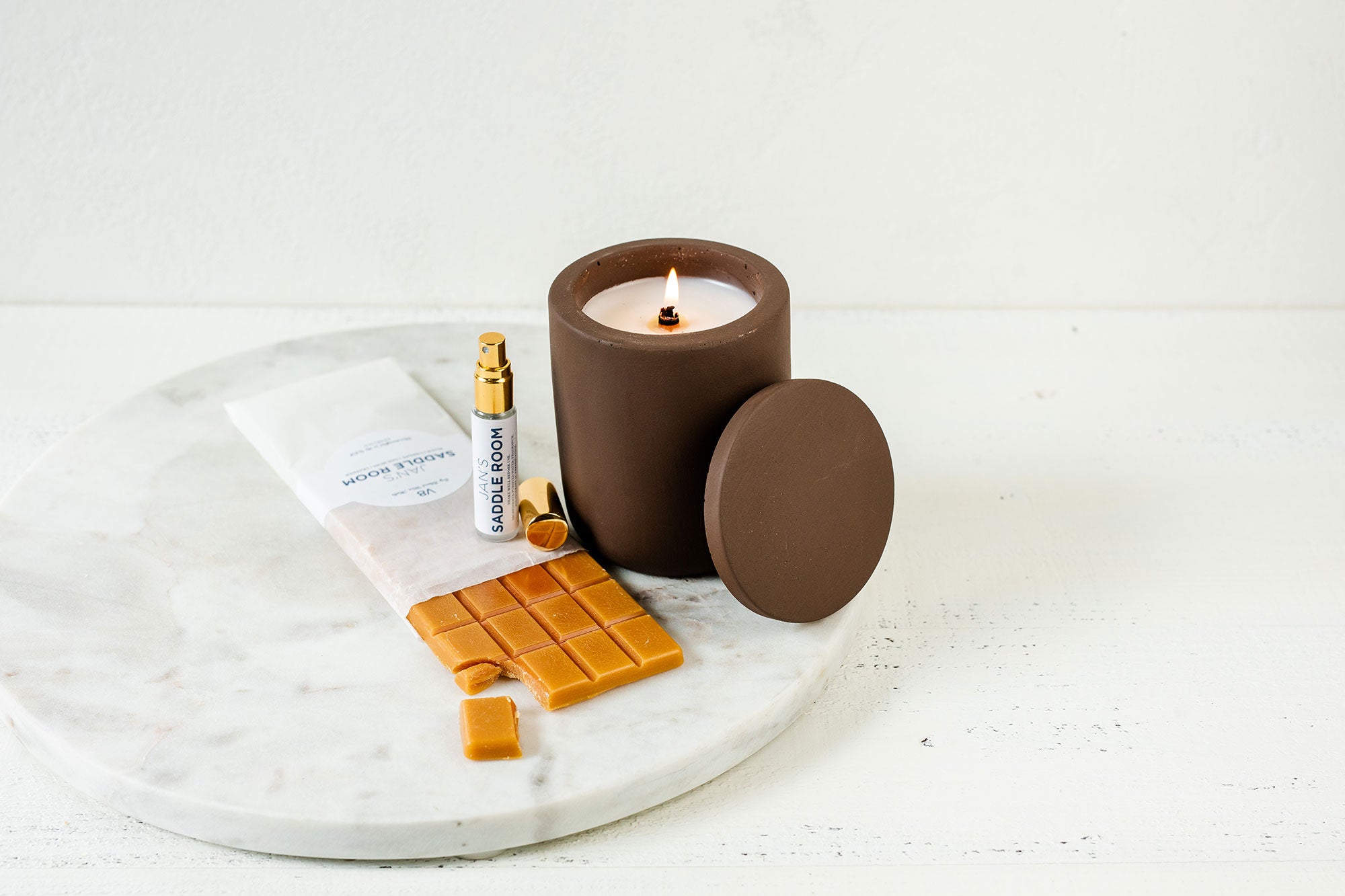 Jan's Saddle Room Fragrance Collection
