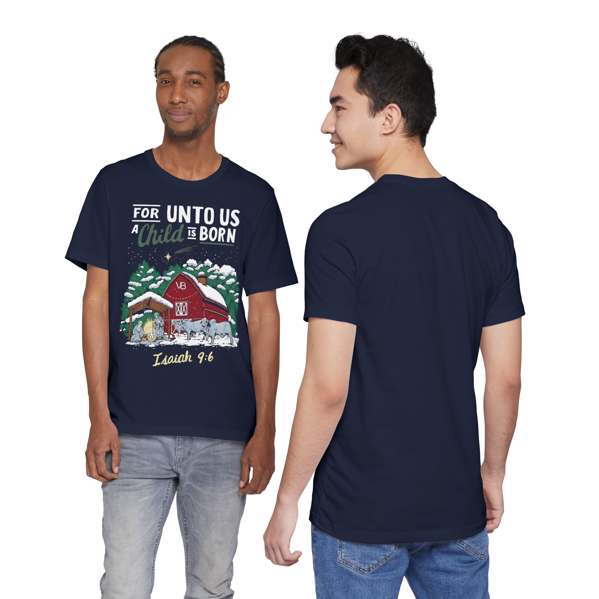 V8 Ranch Christmas Nativity Tee