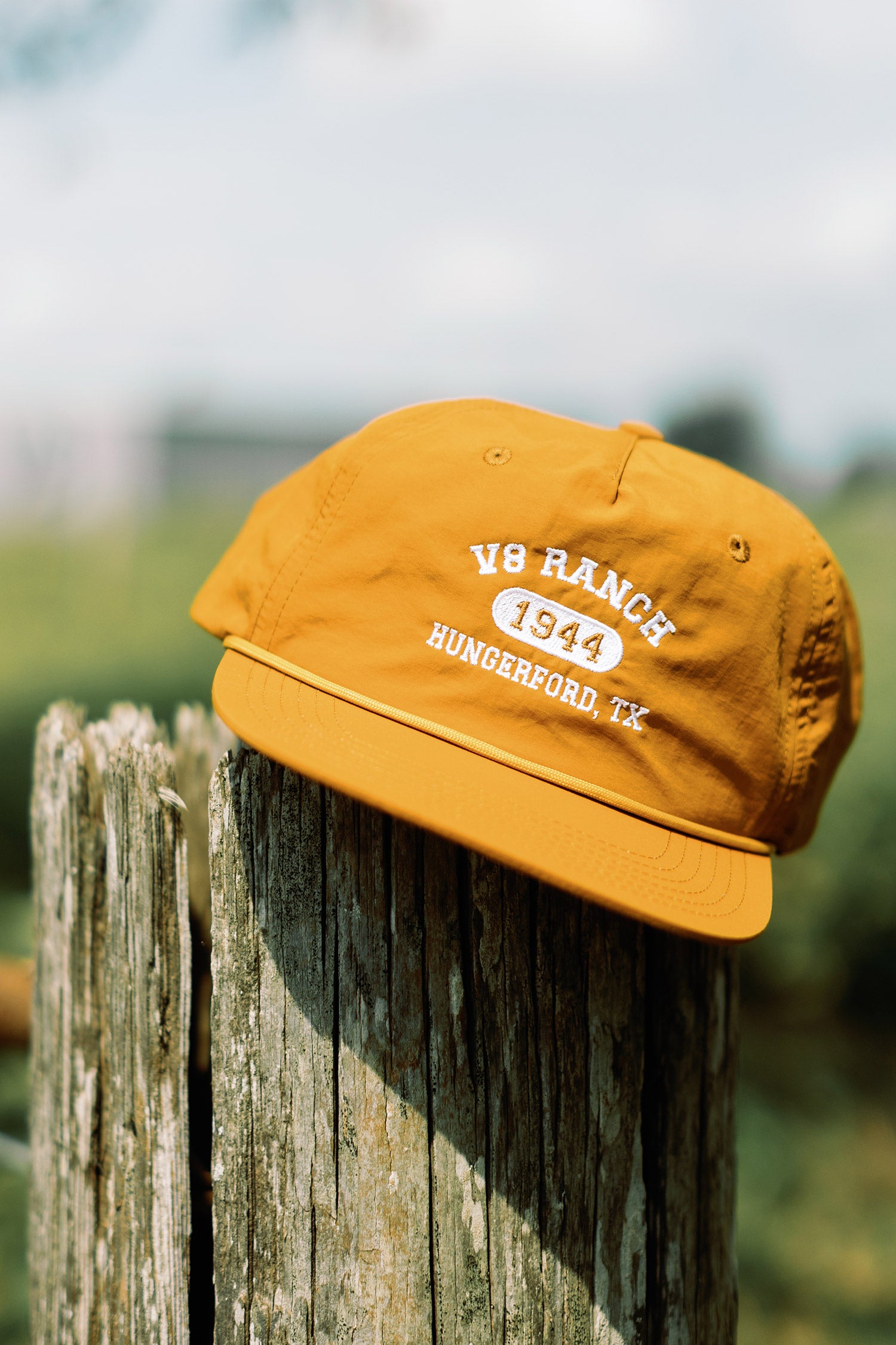 V8 Ranch 1944 Mustard Rope Cap