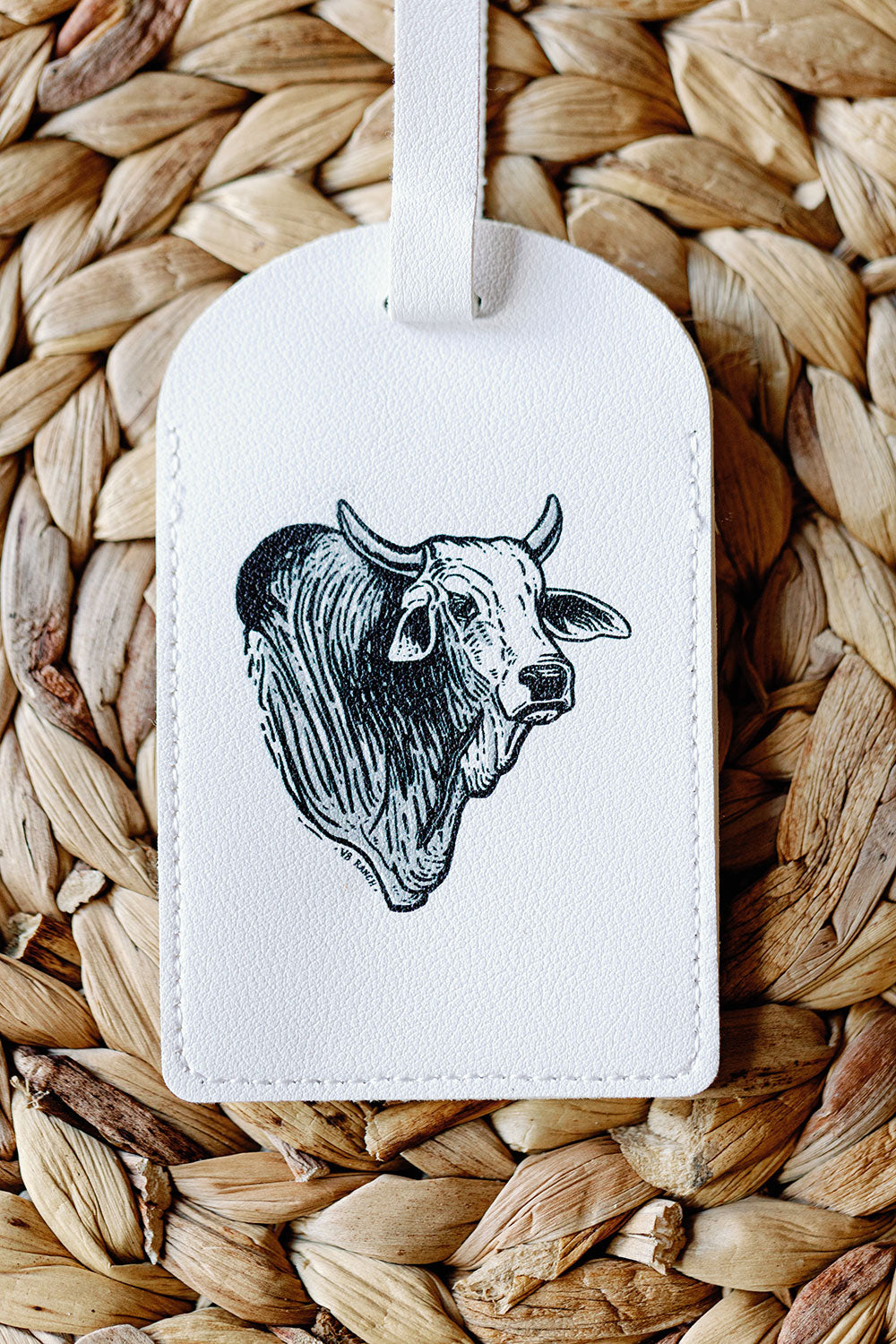 Brahman Bull Luggage Tag