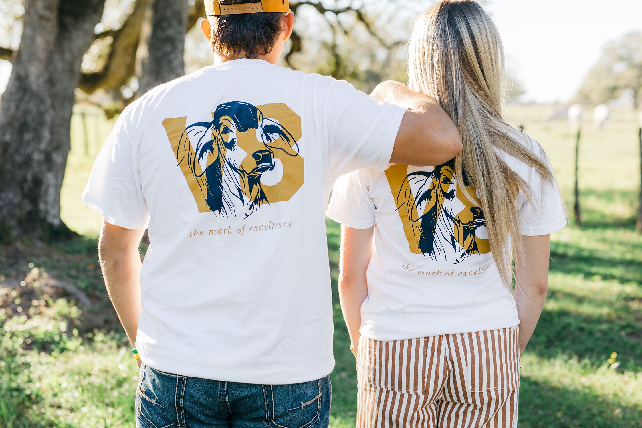 V8 Bull Head Mark of Excellence Pocket Tee