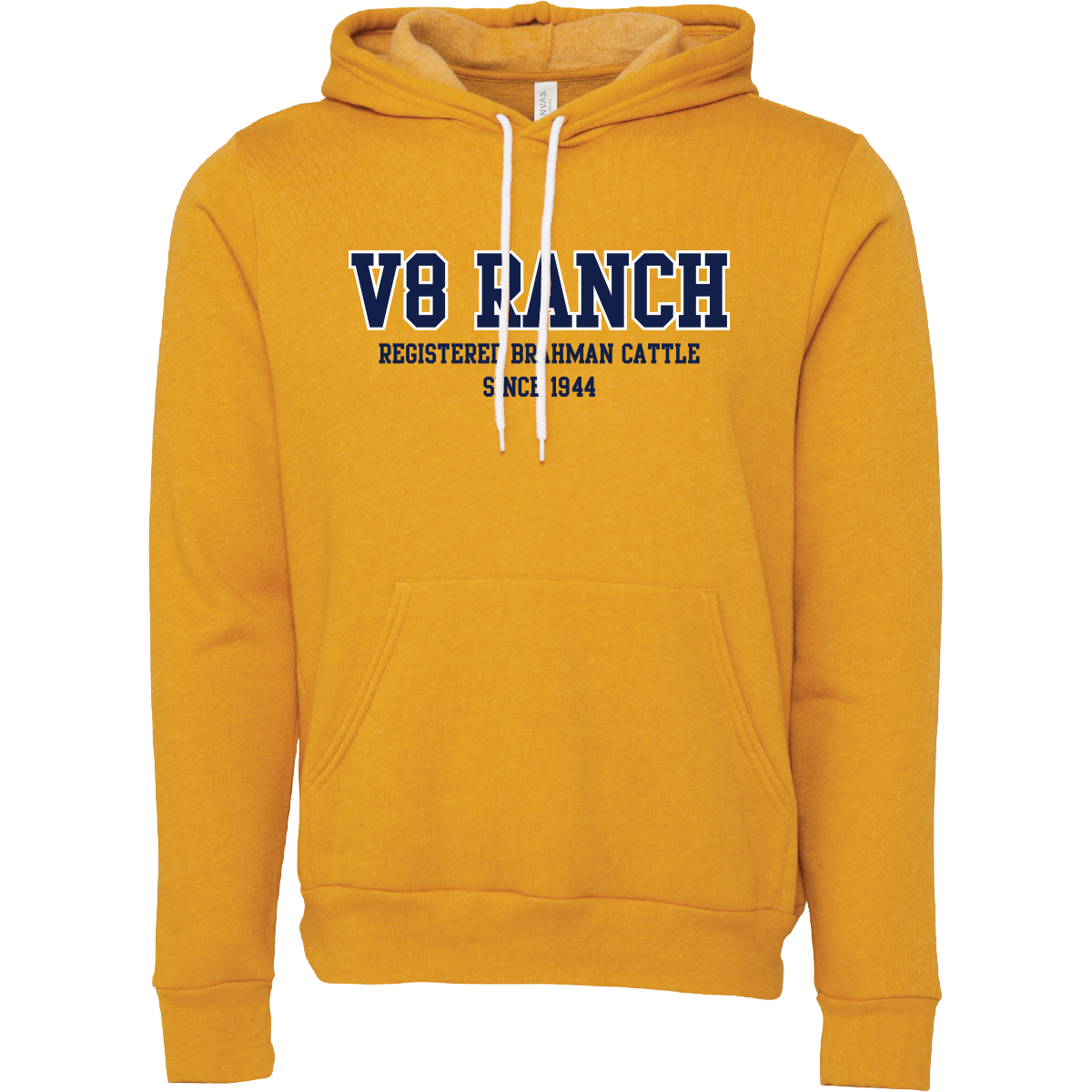 Mustard V8 Ranch Pullover Hoodie