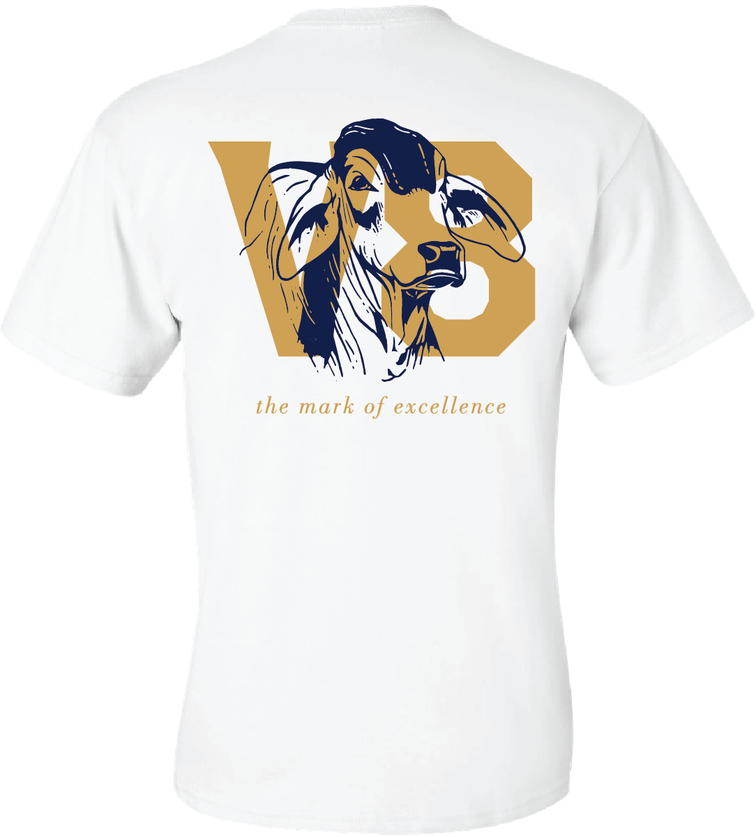 V8 Bull Head Mark of Excellence Pocket Tee