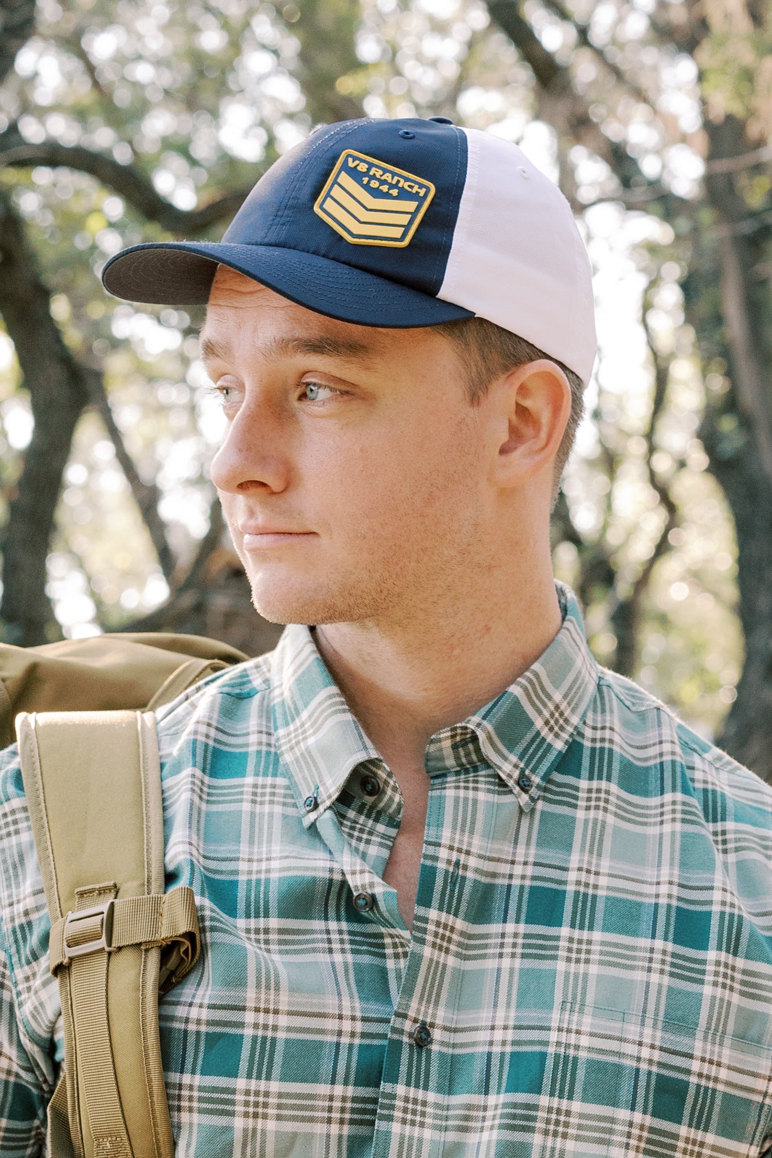 V8 Relaxed Lite Navy and White Cap