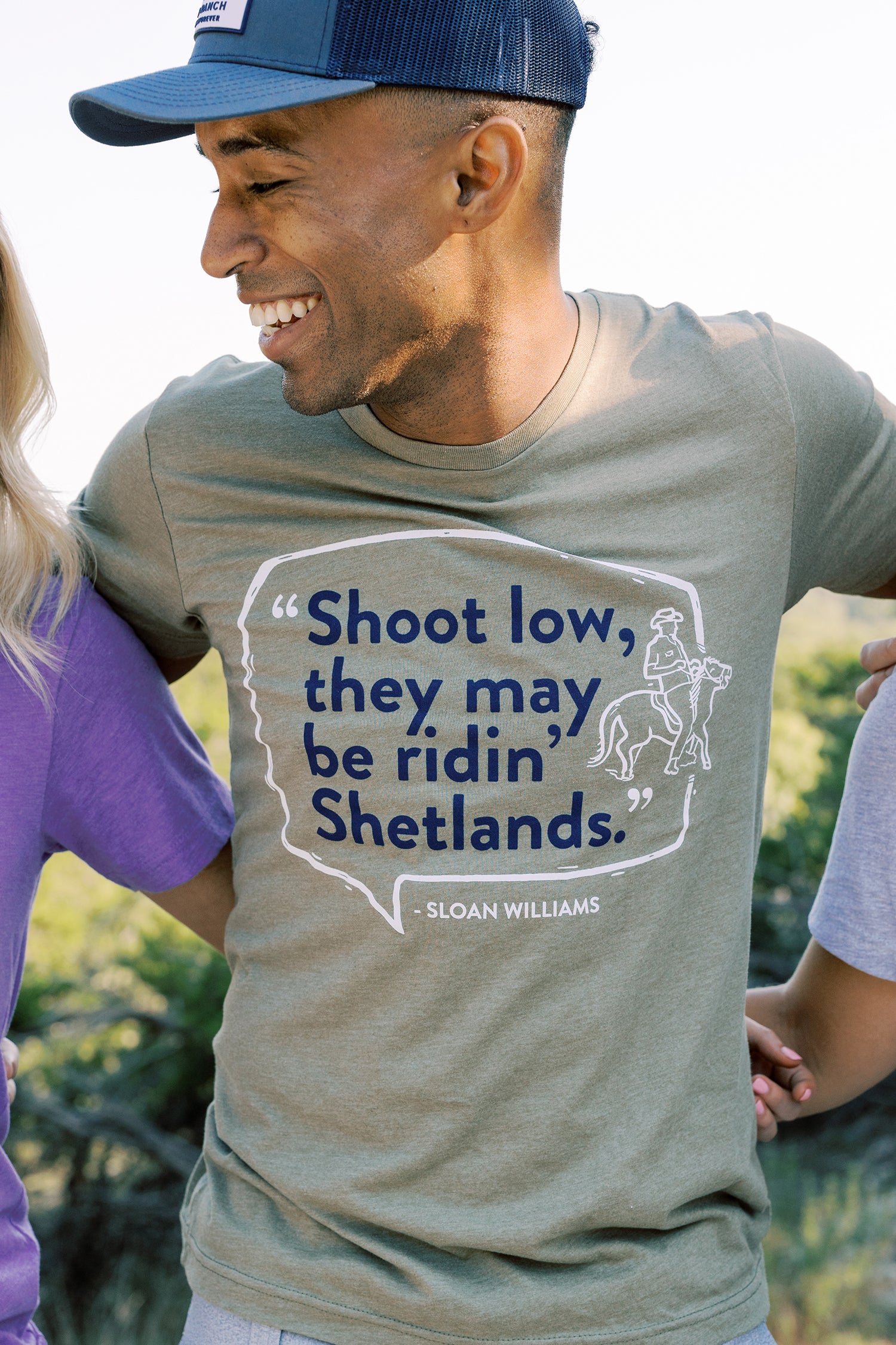 "Shoot Low" Sloan Williams Collection V8 Tee