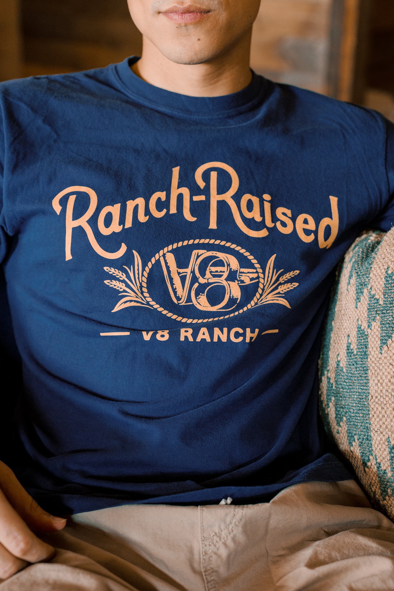 Ranch Raised V8 Tee