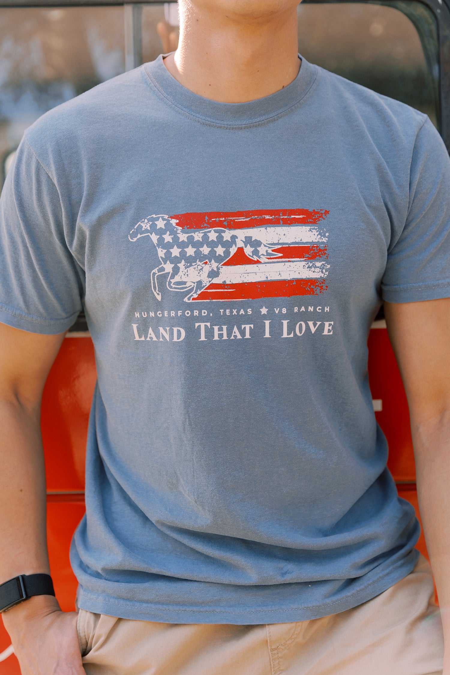 Land That I Love Horse V8 Tee