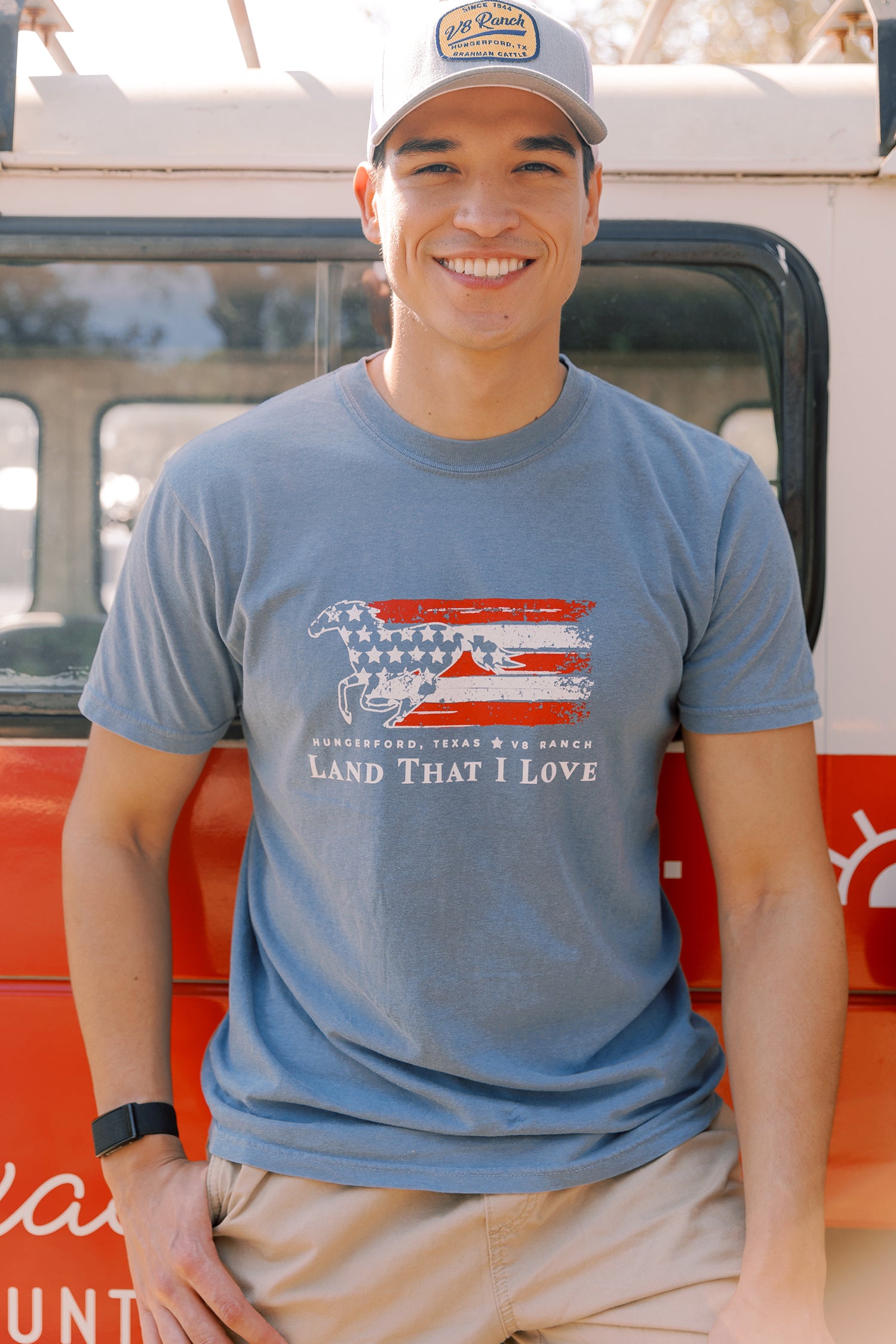 Land That I Love Horse V8 Tee