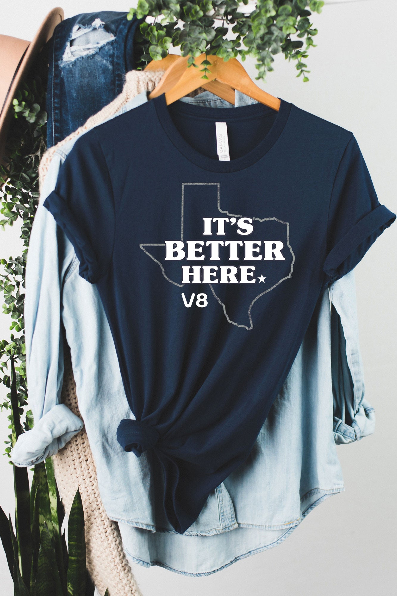 It's Better Here V8 Tee Shirt