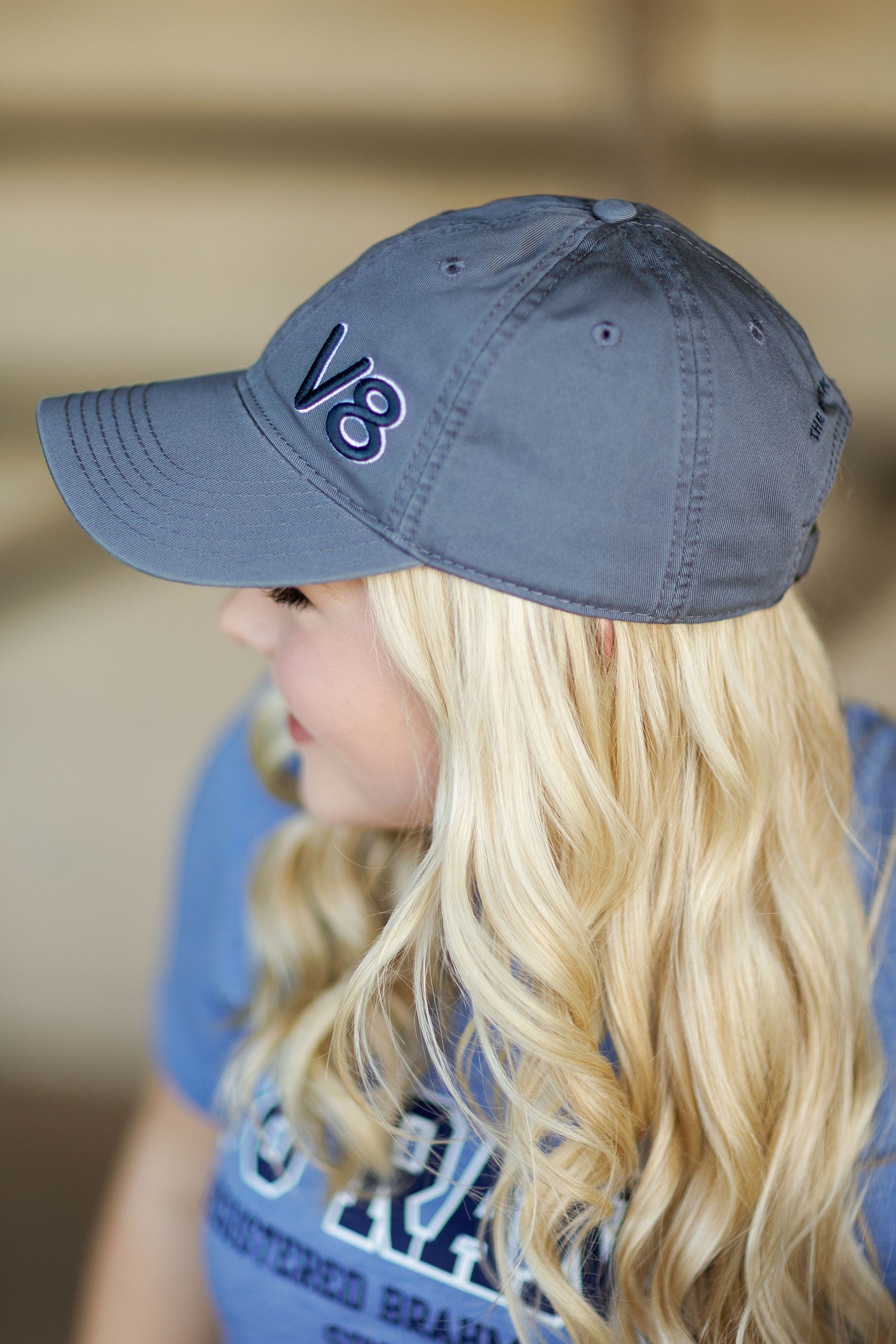 V8 The Mark of Excellence Slate Blue Cap