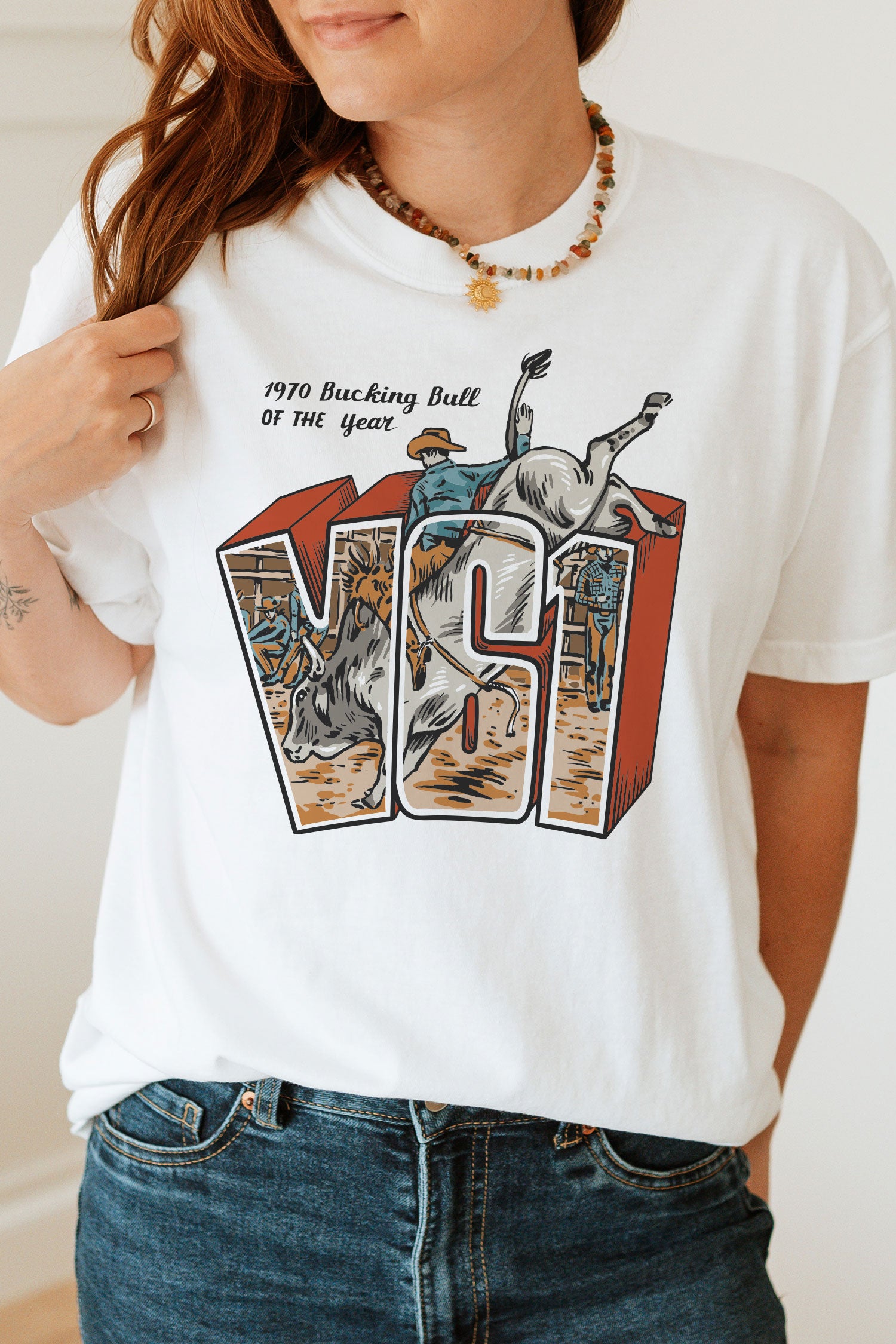 V61 Bucking Bull Sloan Williams Collection V8 Tee