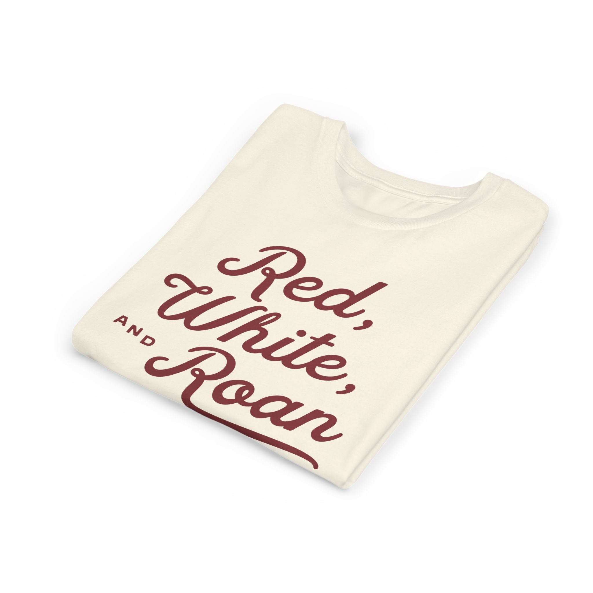 Youth Red, White, and Roan V8 Shorthorn Tee