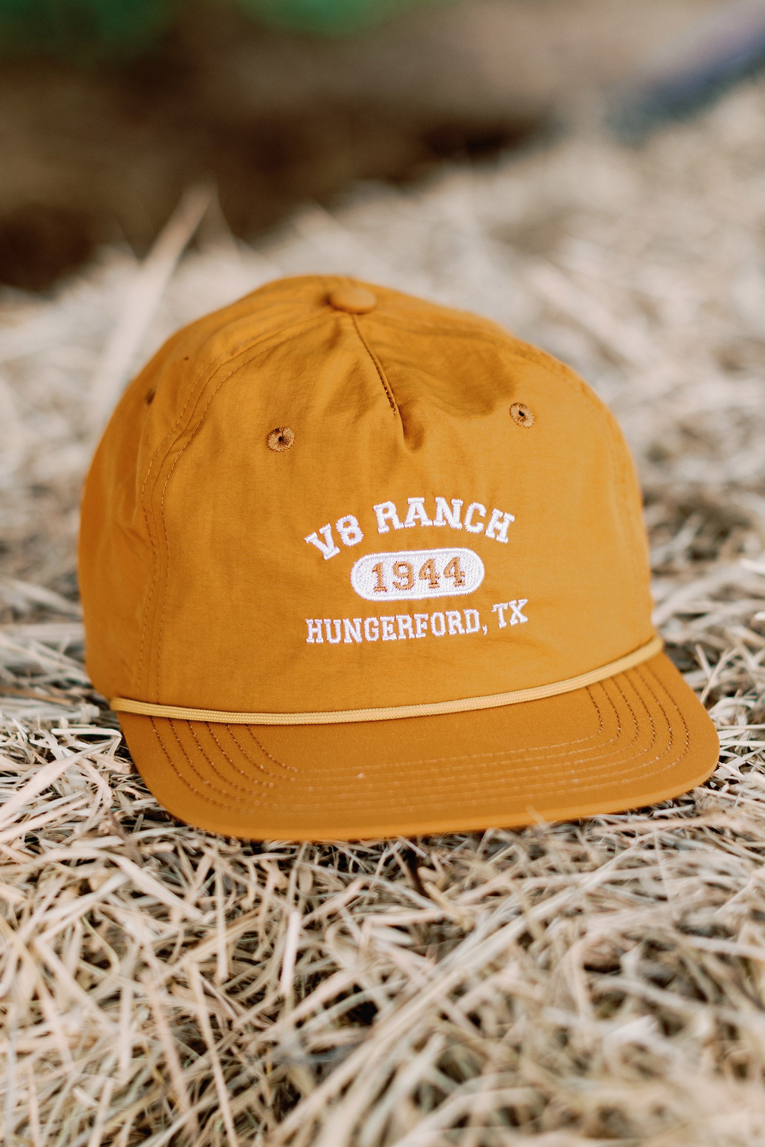 V8 Ranch 1944 Mustard Rope Cap