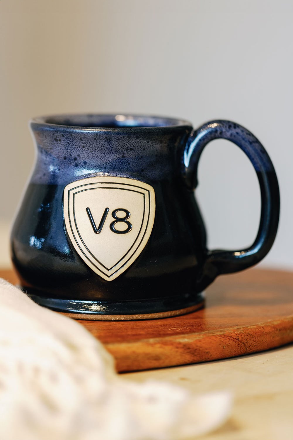 V8 Potbelly Coffee Mug