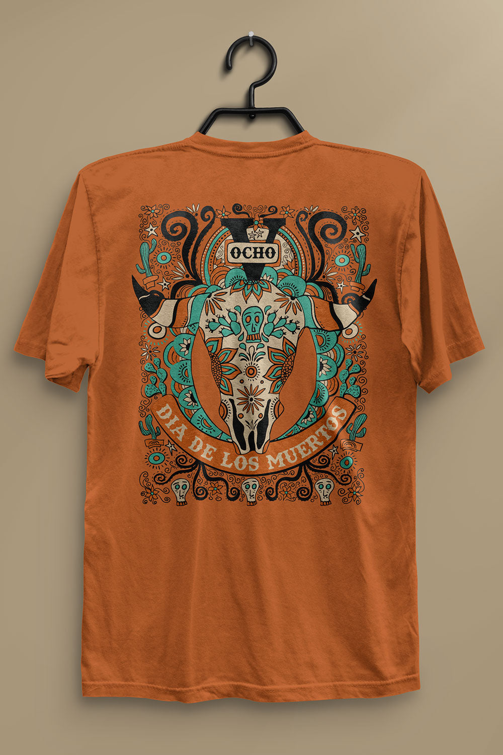 Limited Edition "Dia De Los Muertos" V Ocho Tee