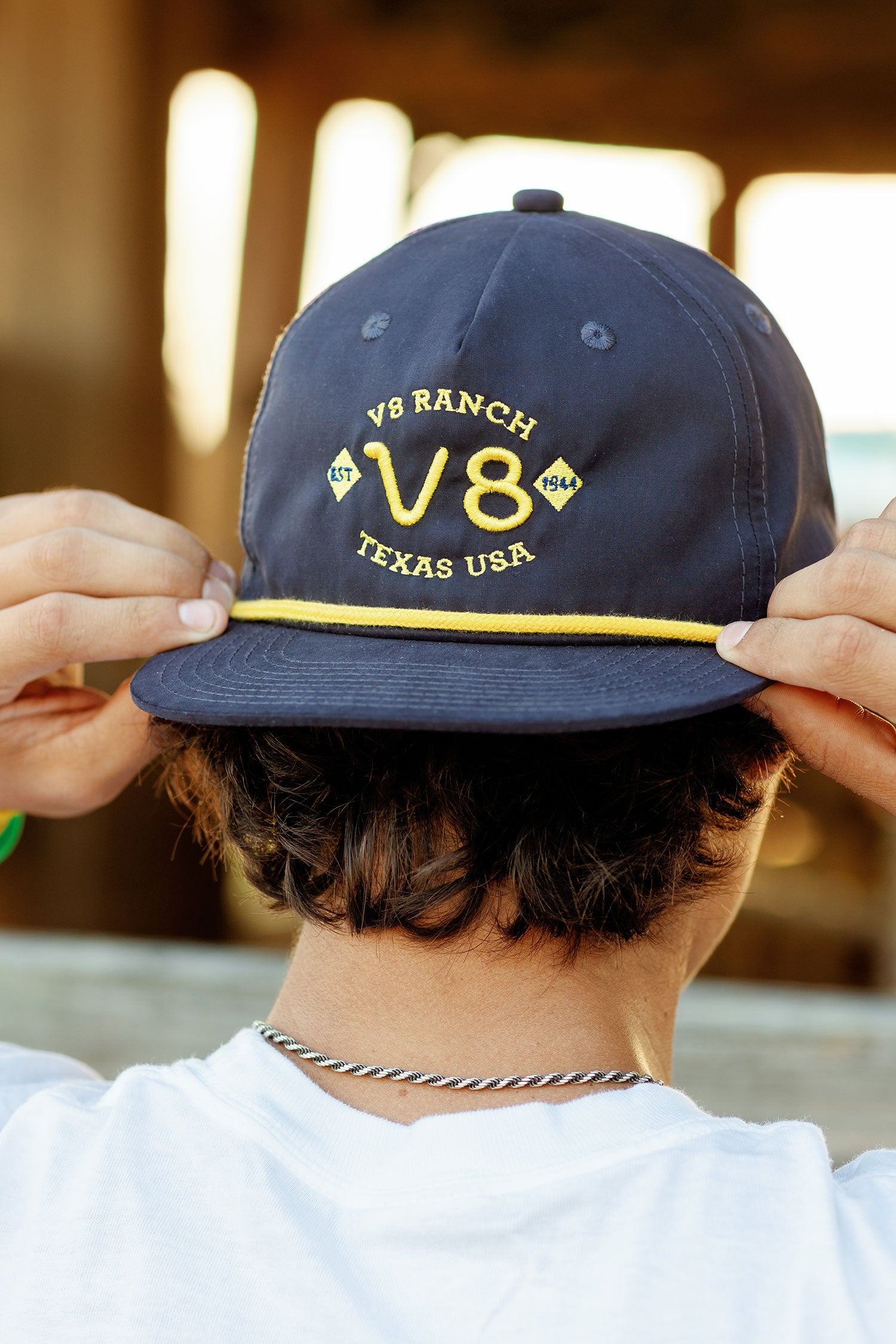 Drawn V8 Brand Cap