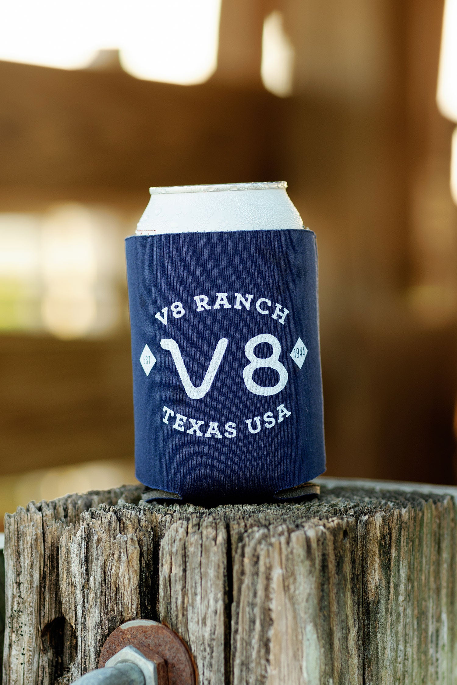 V8 Ranch Drawn Classic Short Koozie