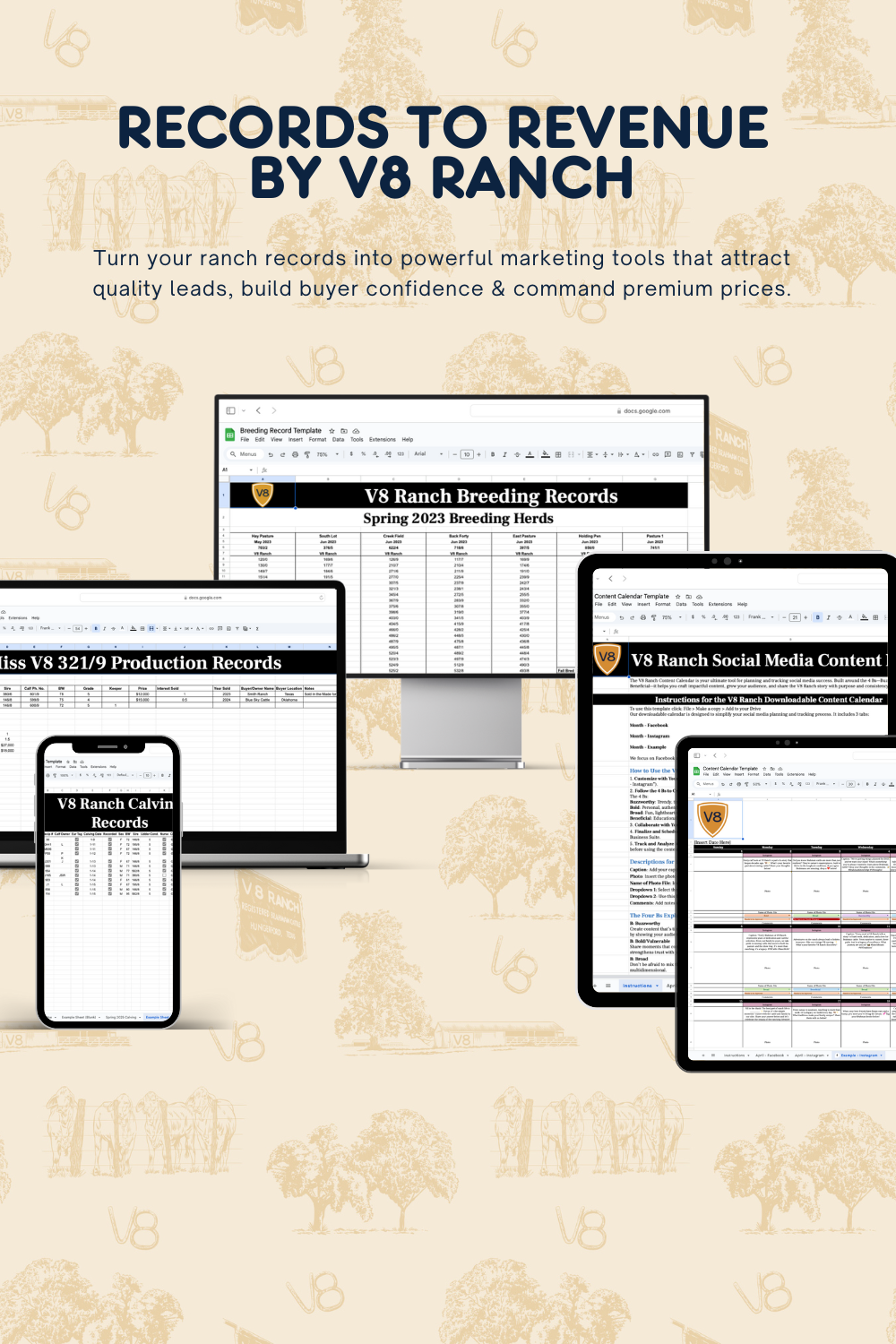 Records to Revenue Digital Product Bundle