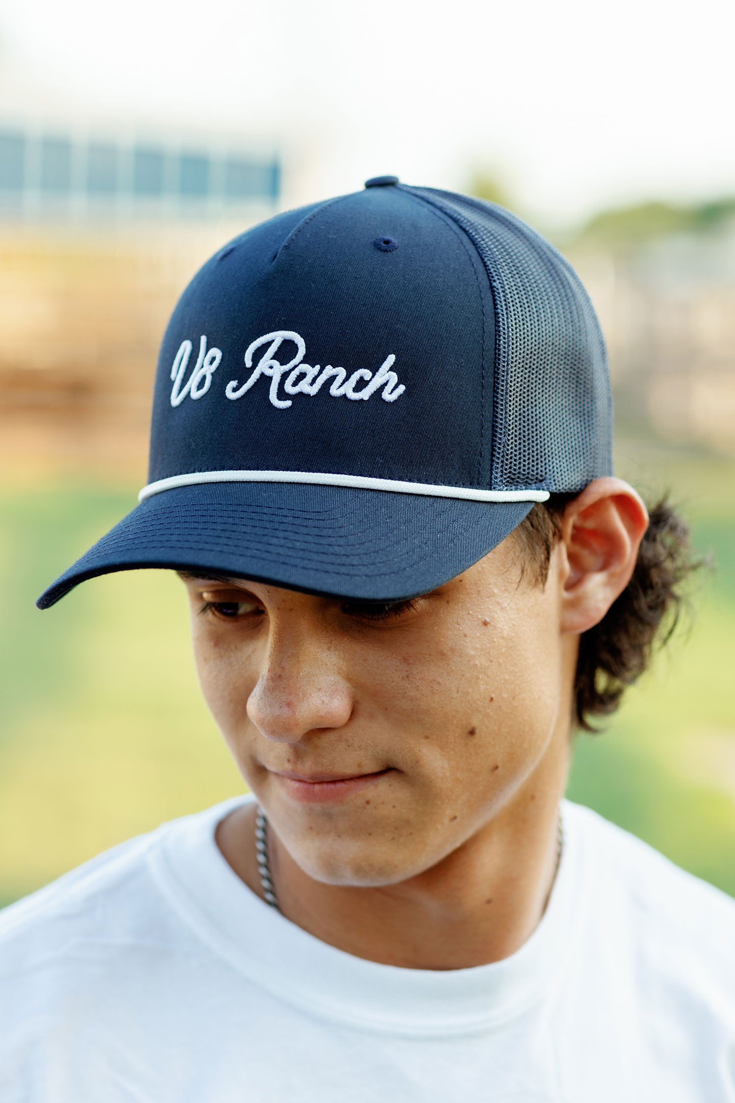 V8 Ranch Script Cap