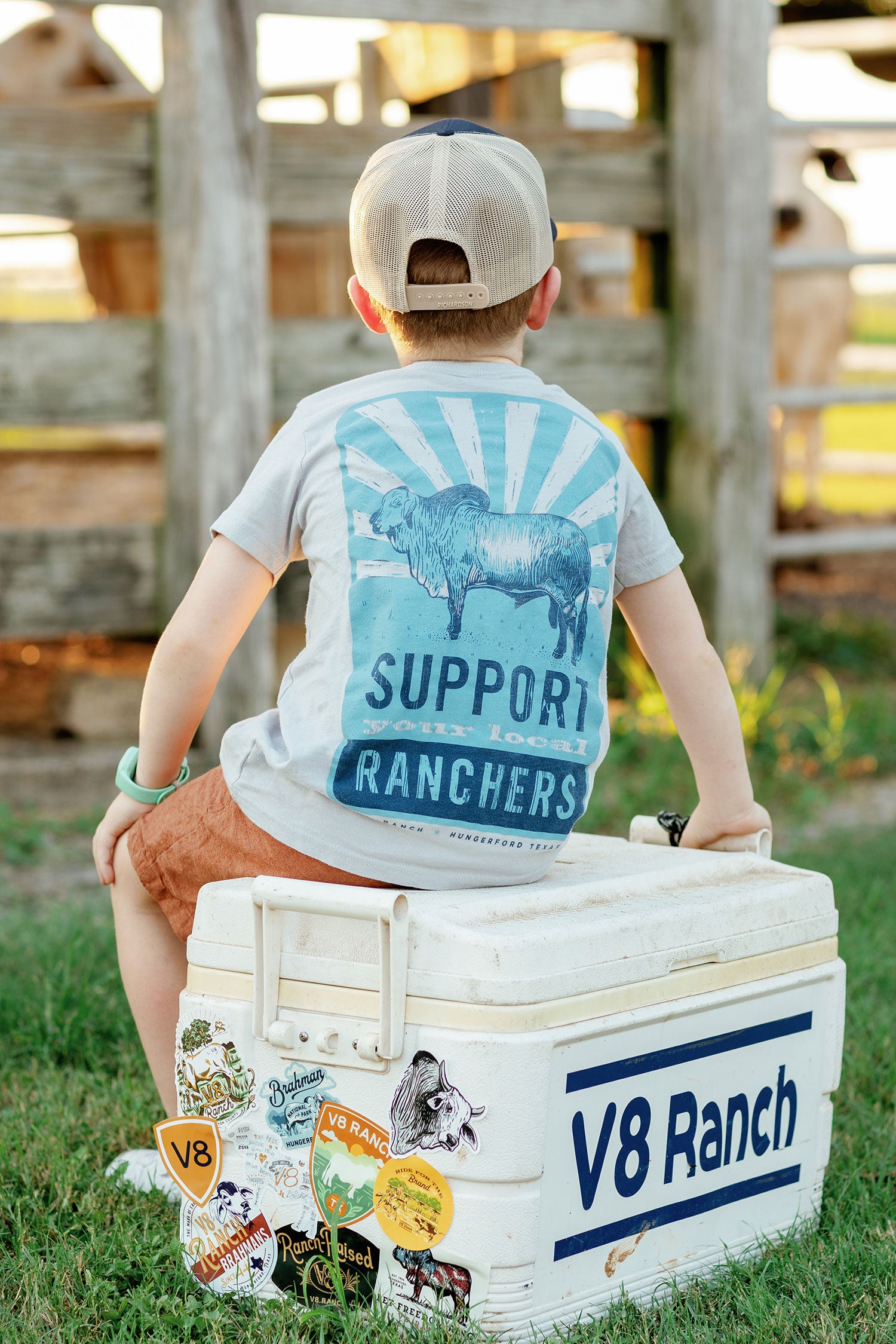 Youth Support Your Local Ranchers Tee