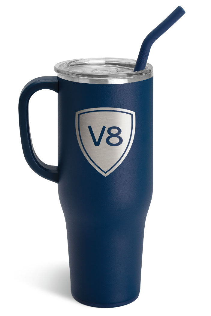 V8 Shield Swig Mega Mug (40 oz)