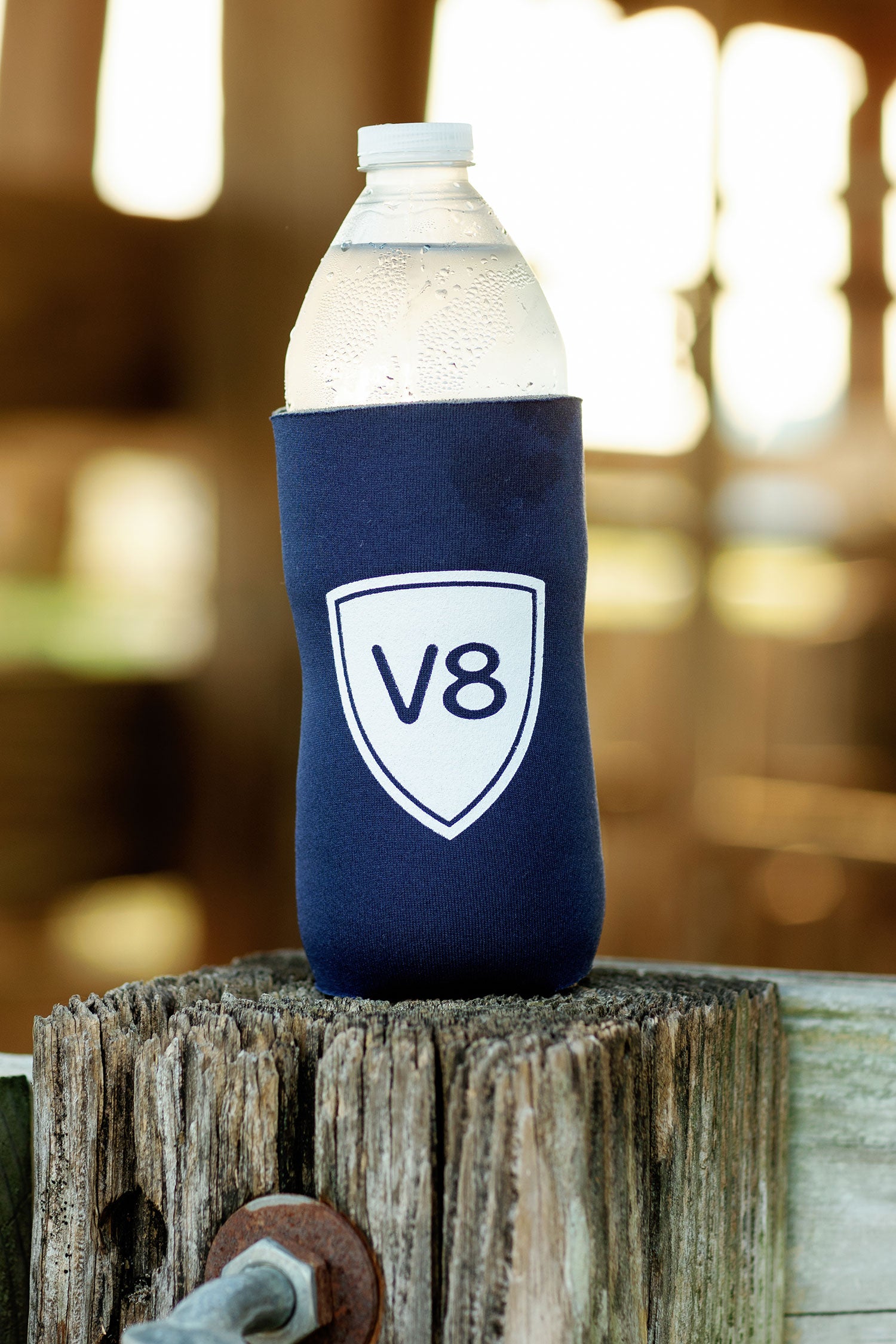 V8 Shield Slim Koozie