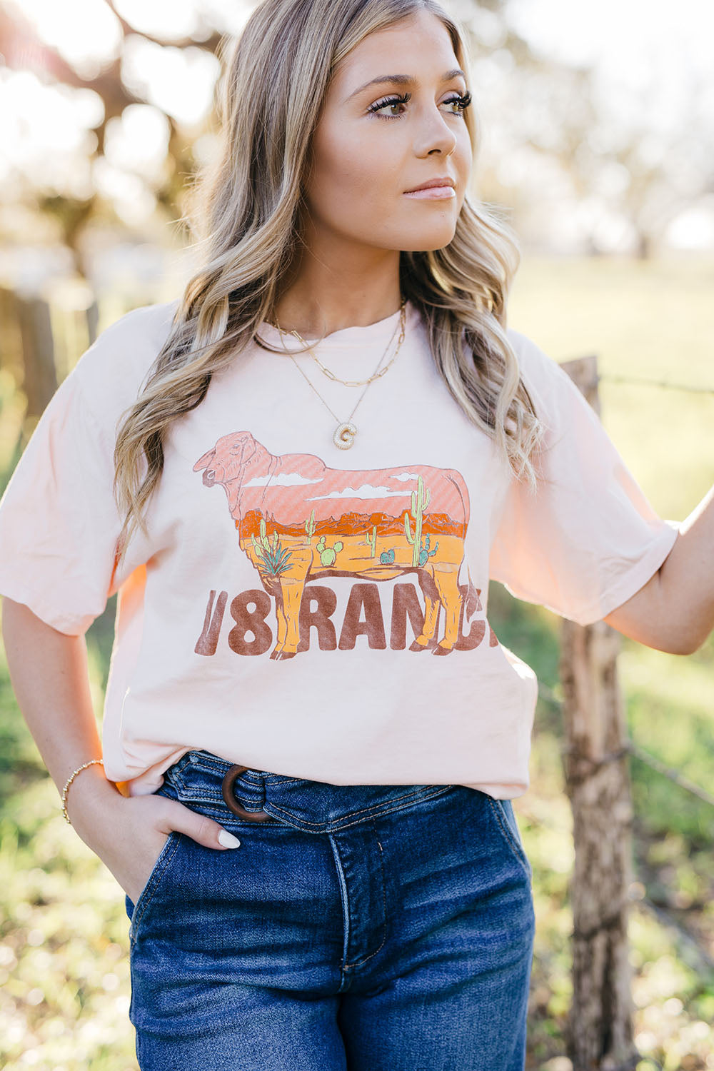 V8 Ranch Desert Horizon Tee