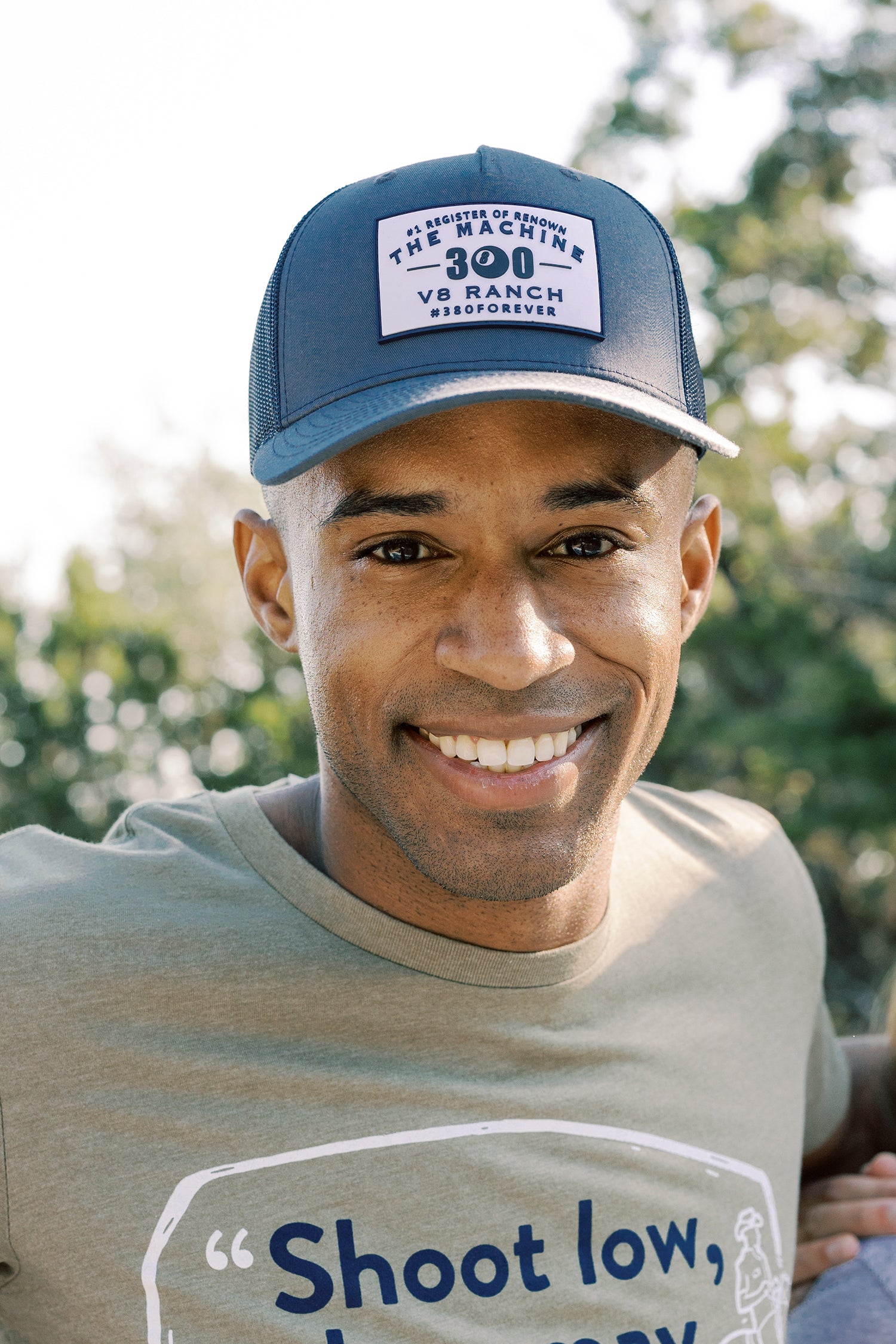 380 Forever Grey/Navy Trucker Cap