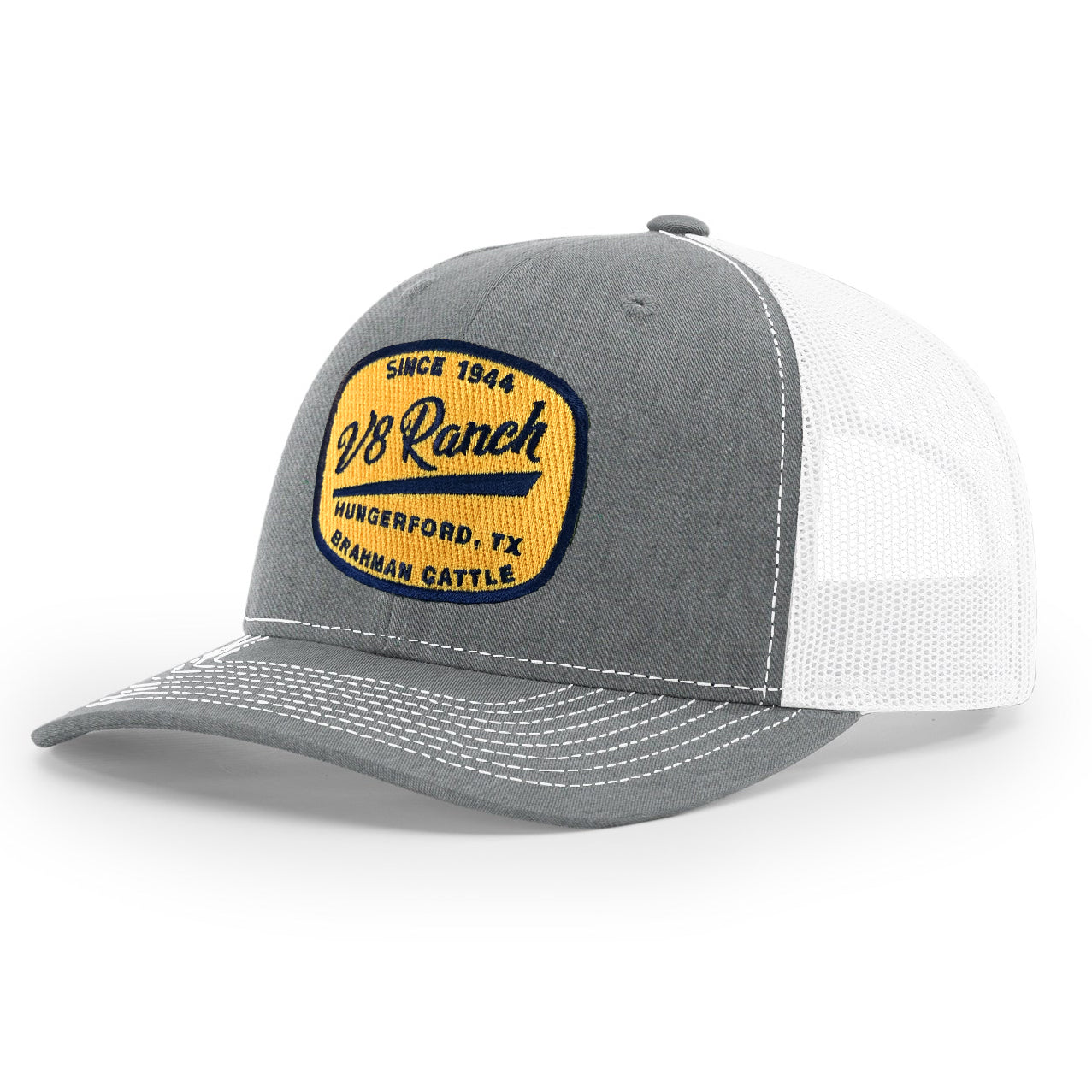 "Jim's Cap" V8 Gold Patch Cap