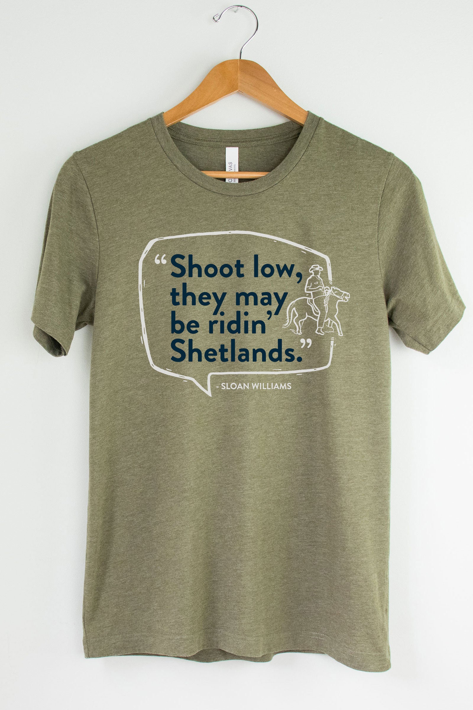 "Shoot Low" Sloan Williams Collection V8 Tee